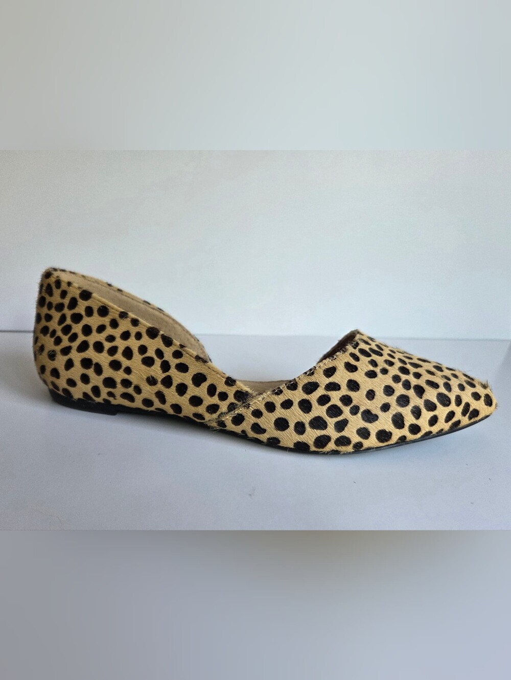 MICHAEL by Michael Shannon Leopard Leather Pumps Size 6M